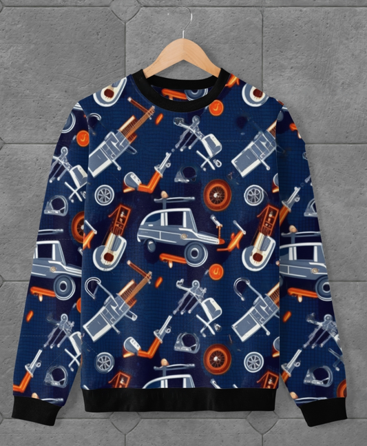 Unisex Sweatshirts Full Print-  Car