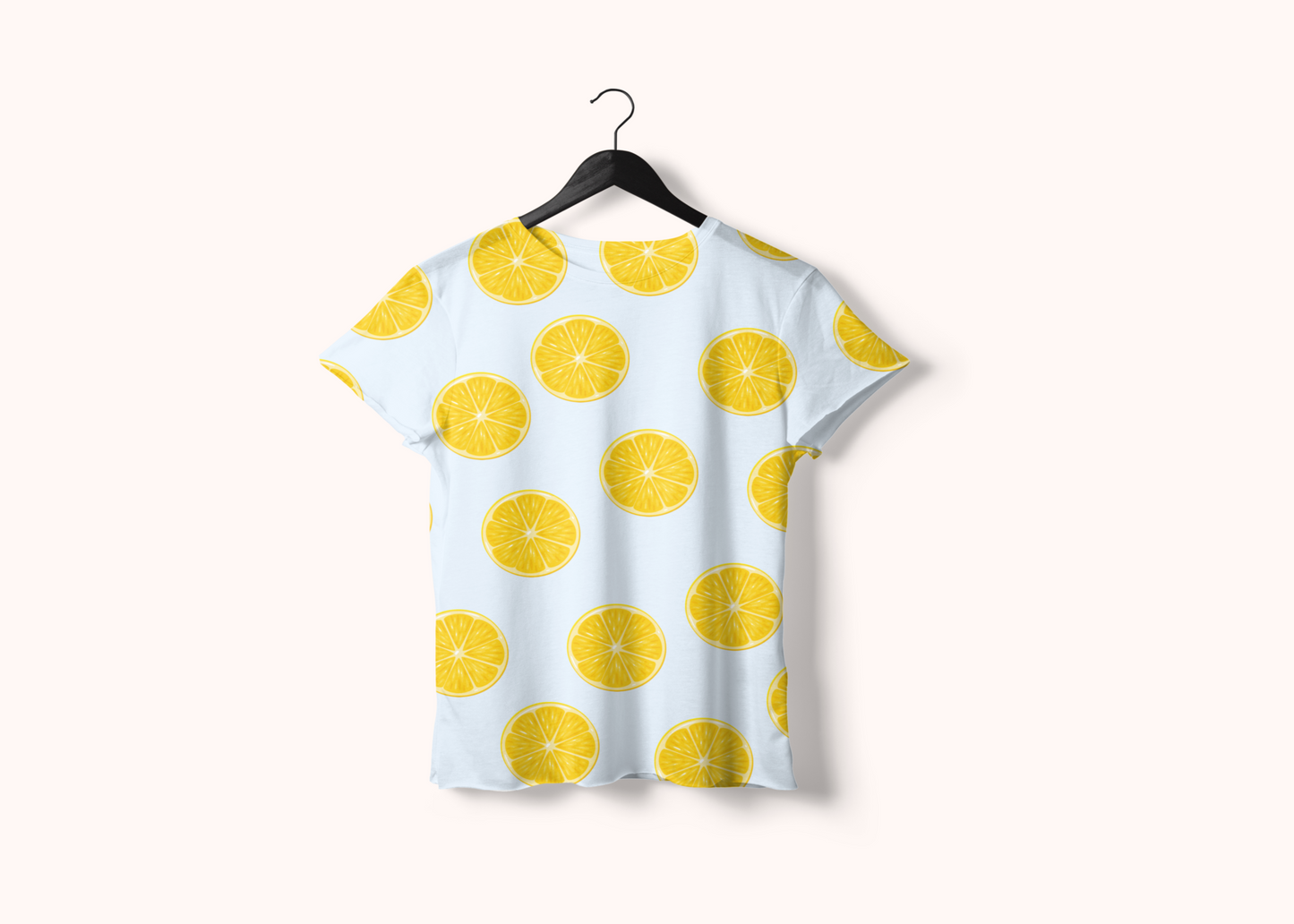 Women Crop Tops Lemon