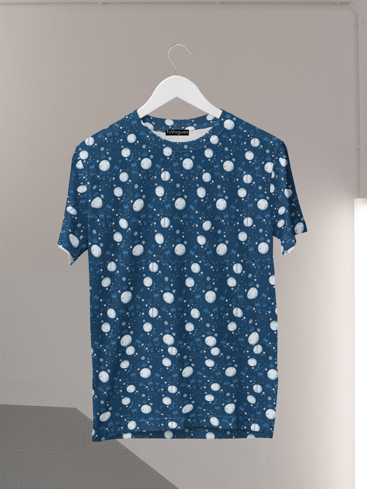 Mens Tshirt Moon