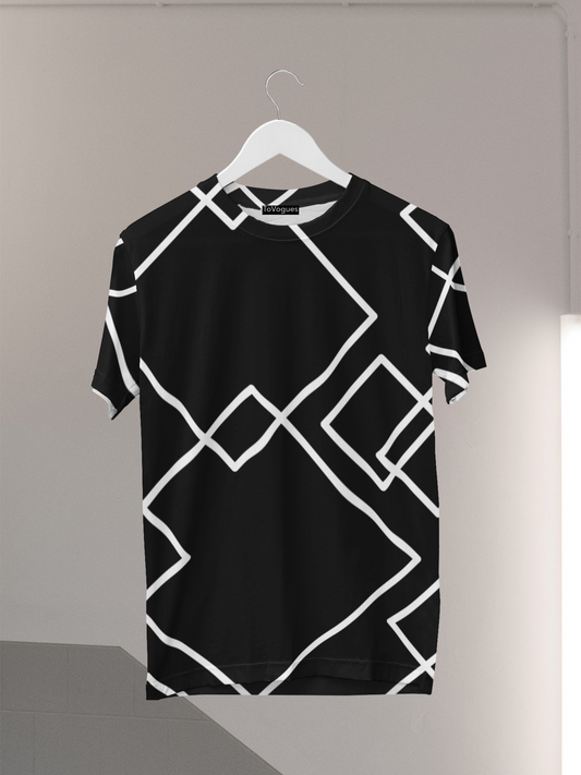 Mens Tshirt Balck and white