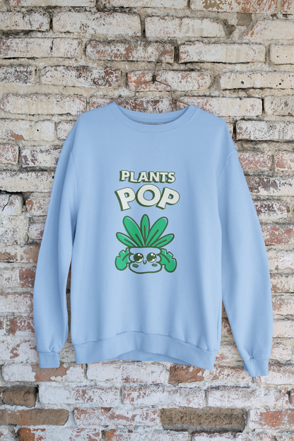 Unisex Sweatshirts back and front plant