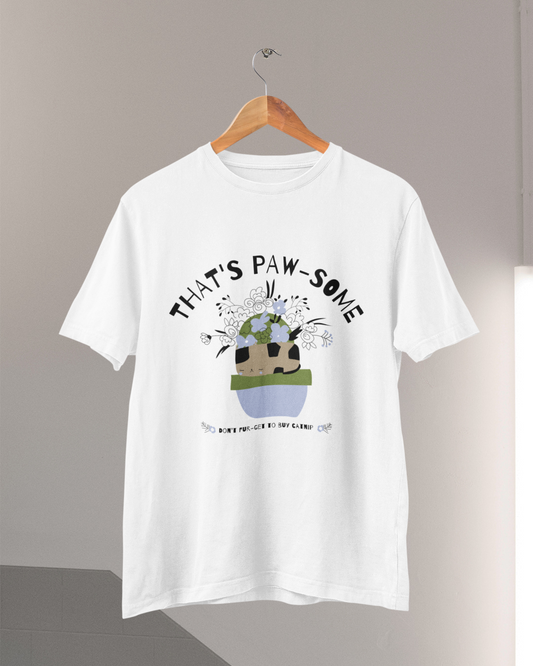 Mens t-shirts Guess the Glow Paw