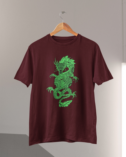 Mens t-shirts Guess the Glow Dragon