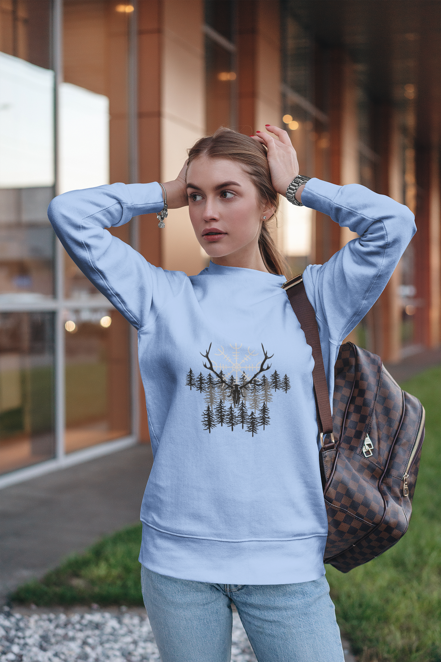 Unisex Sweatshirts Blue