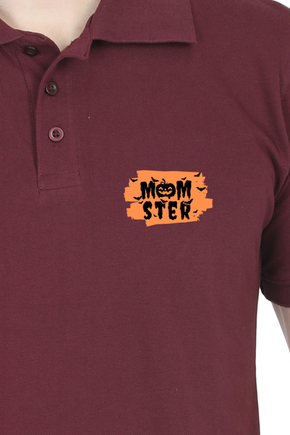 Polo T-shirts Printed Monster