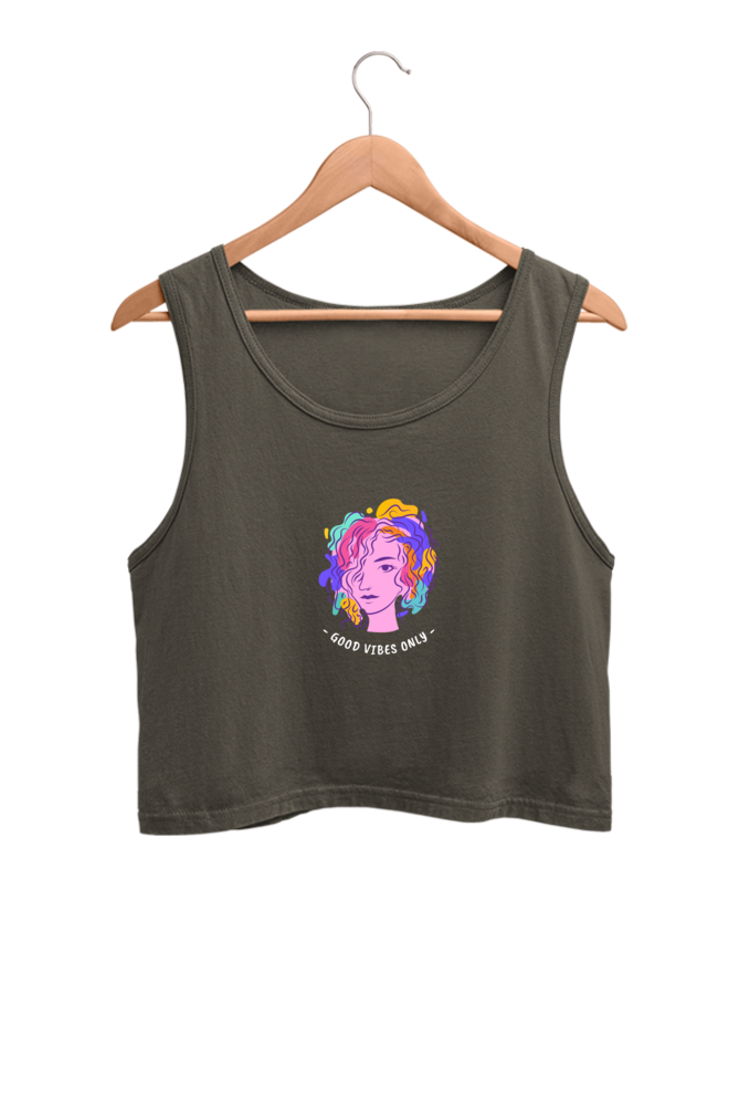 Women  Crop Tank Tops Ladies